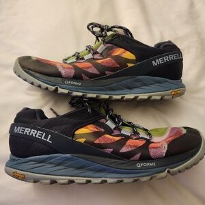 Merrell Womens Antora 2 Multicolor Trail Running Shoes